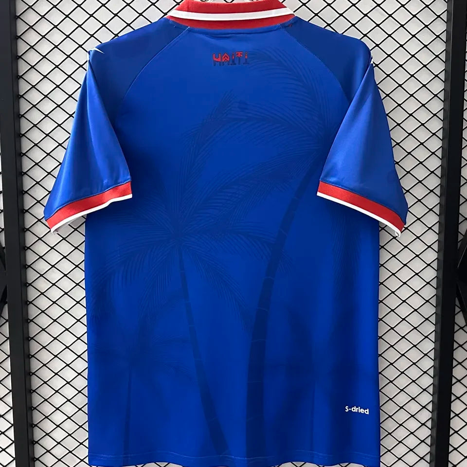 2026/27 Haiti Home Blue Fans Soccer Jersey 海地 Detail 2