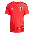 Japan Goalkeeper Soccer Jersey World Cup 2026 Red Front