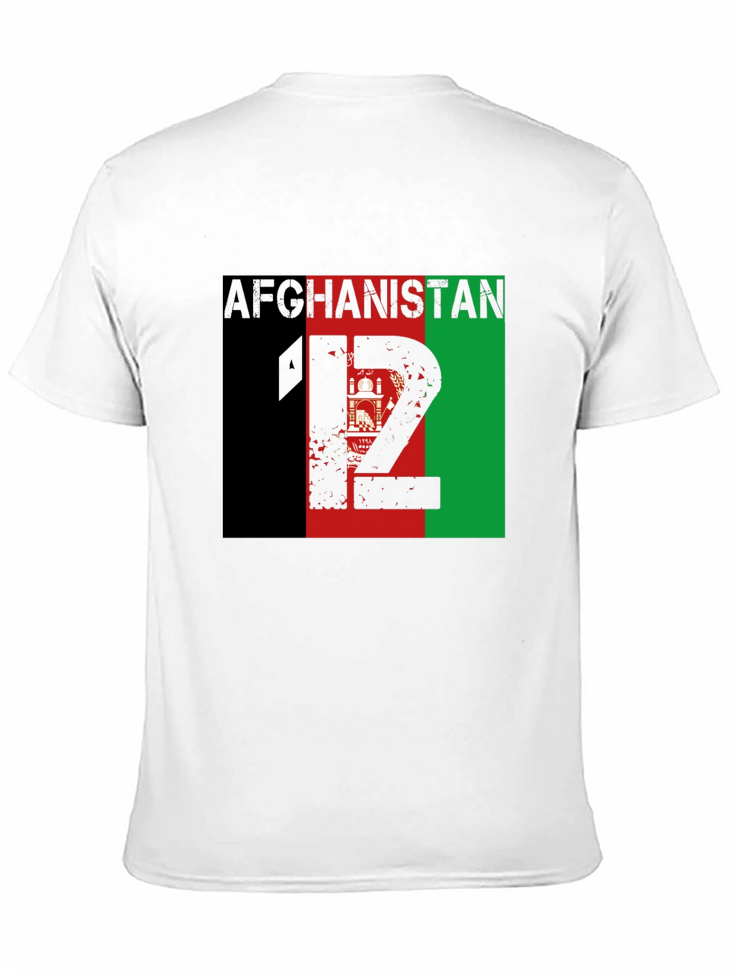 Afghanistan Flag Graphic T-Shirt