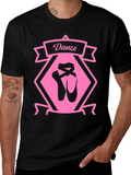 Dance Ballet T-Shirt - Pink Graphic