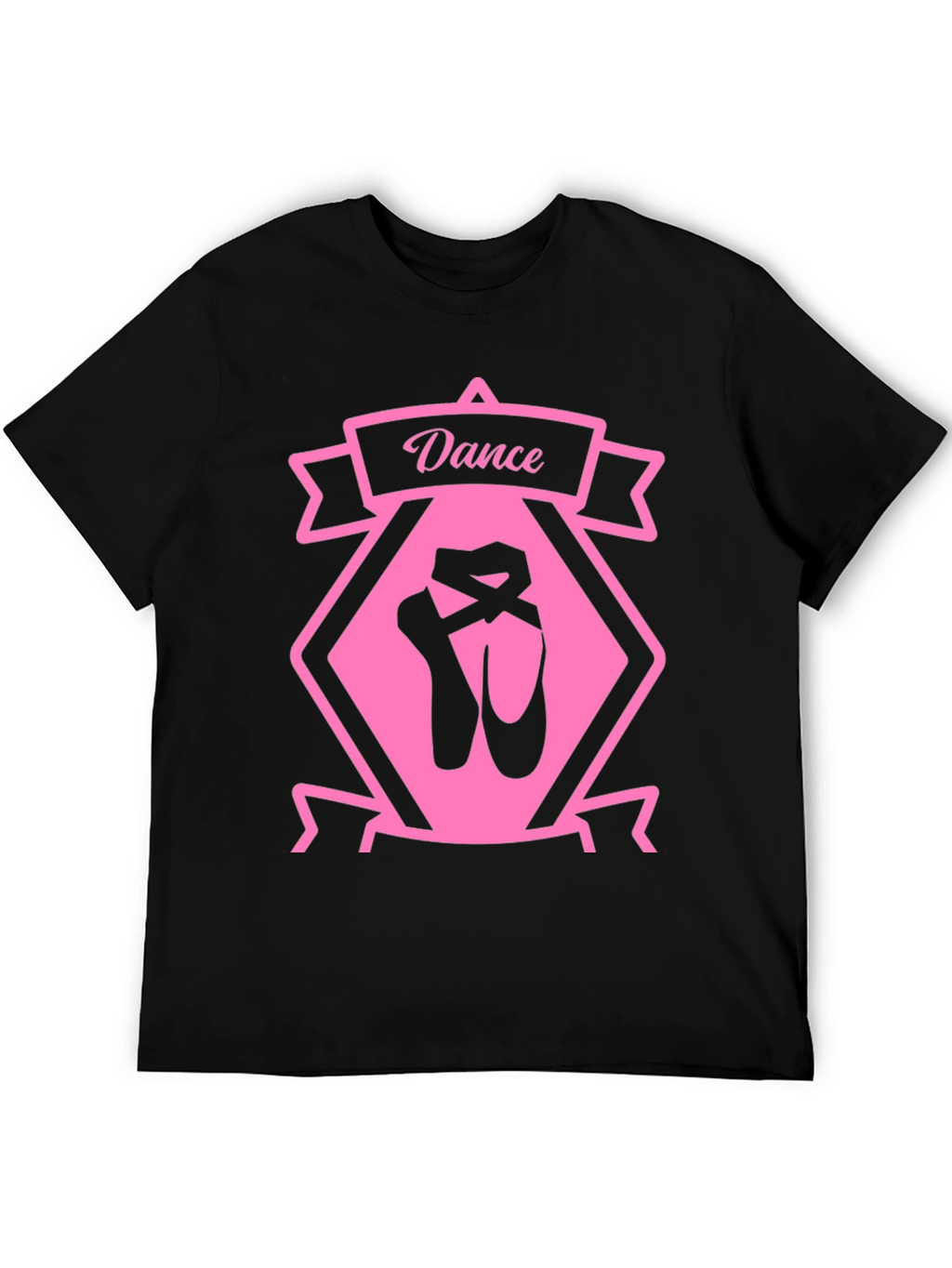 Dance Ballet T-Shirt - Pink Graphic