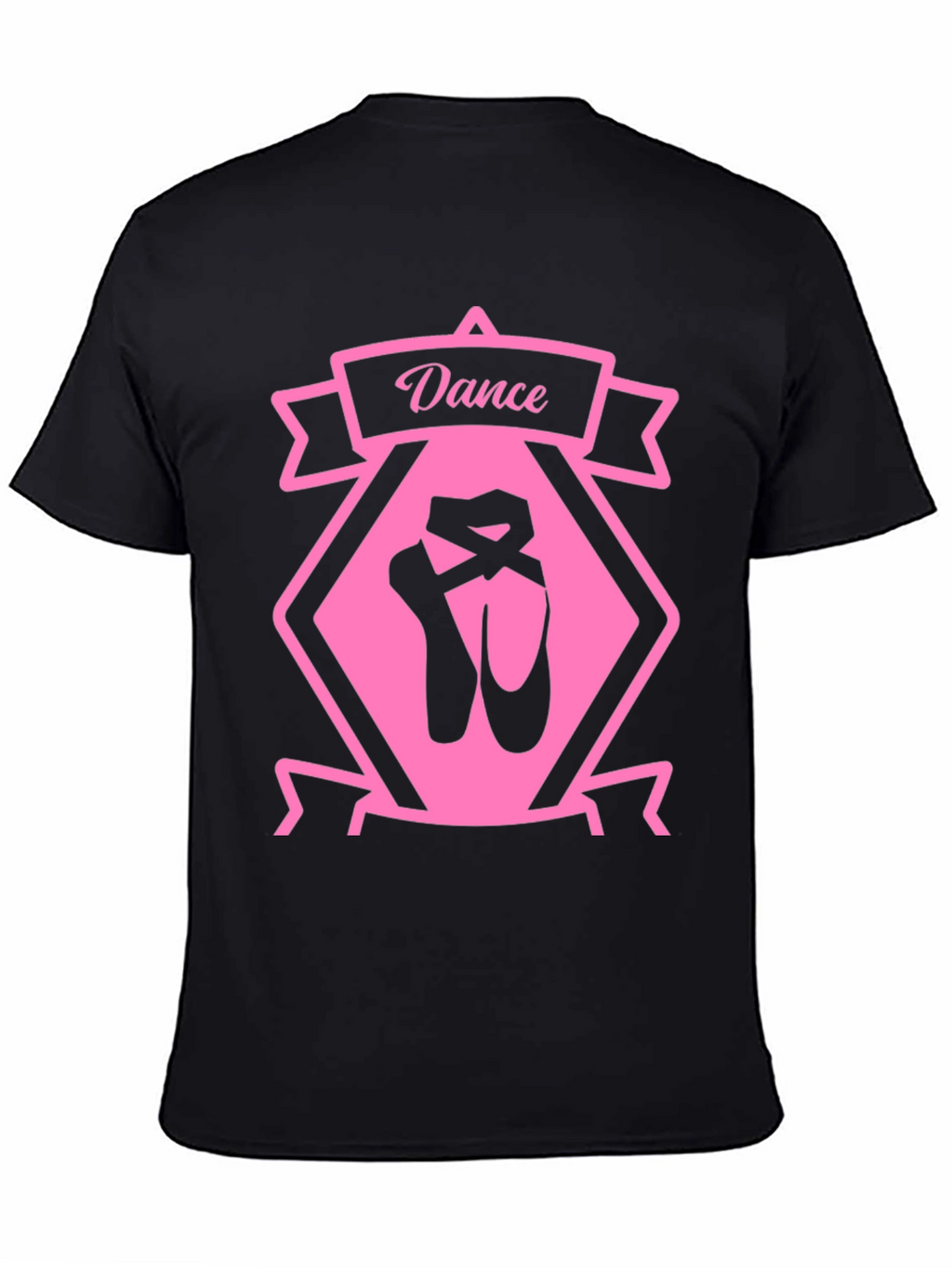 Dance Ballet T-Shirt - Pink Graphic