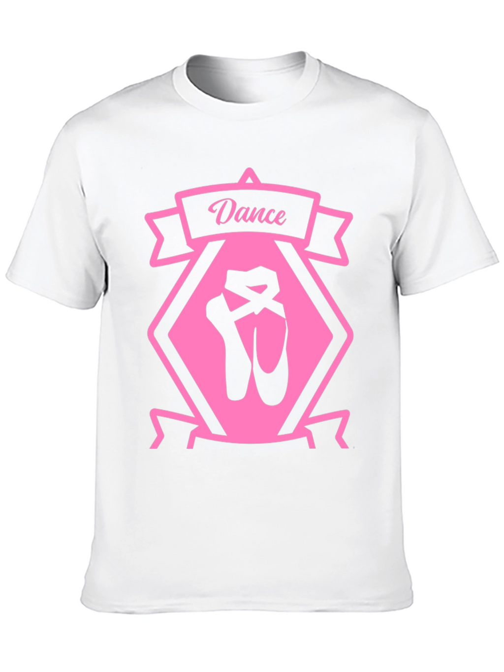 Dance Ballet T-Shirt - Pink Graphic