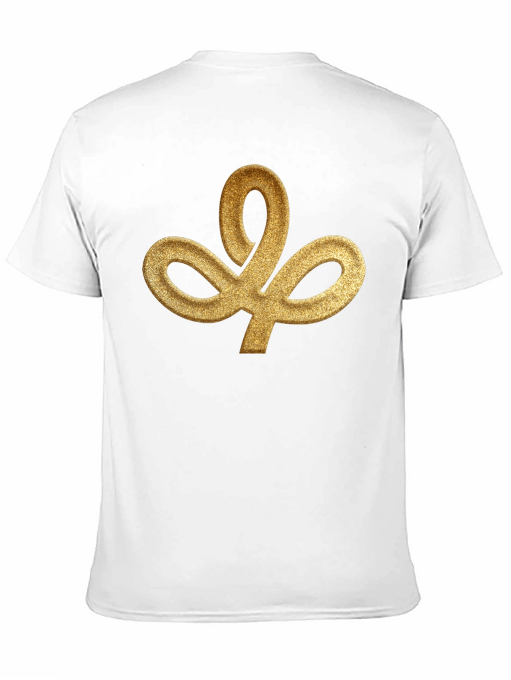 Golden Trefoil Black T-Shirt