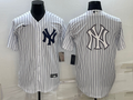 Men's New York Yankees White Home Replica Player Jerseys
