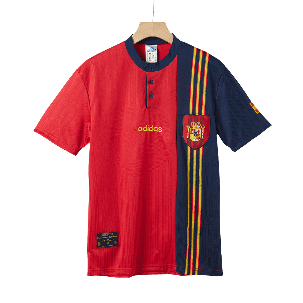 Spain Home Jersey Retro 1996 Image 5