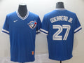 Men's Toronto Blue Jays Vladimir Guerrero Jr. #27 Blue Replica Player Jerseys