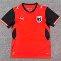 2026/27 Austria Hoem Red Fans Soccer Jersey Front