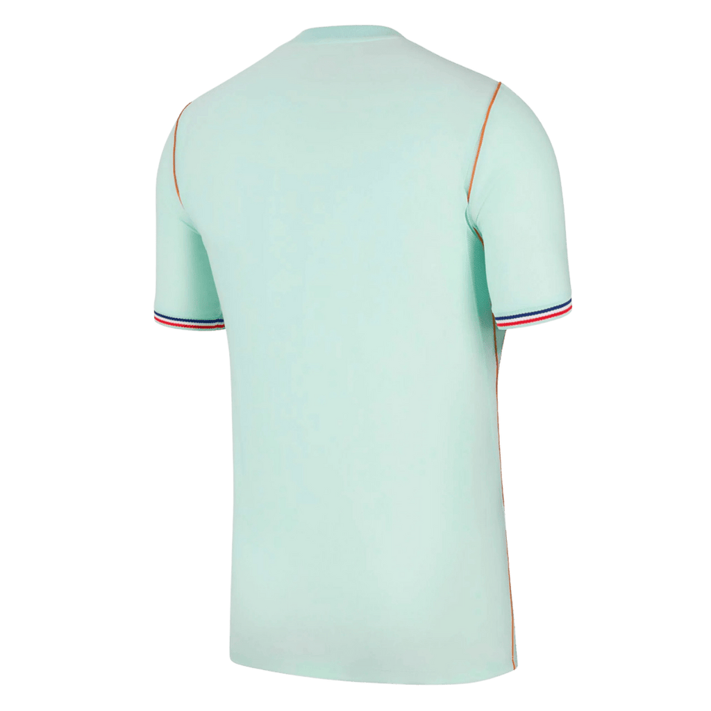 France Away Soccer Jersey World Cup 2026 Blue Back