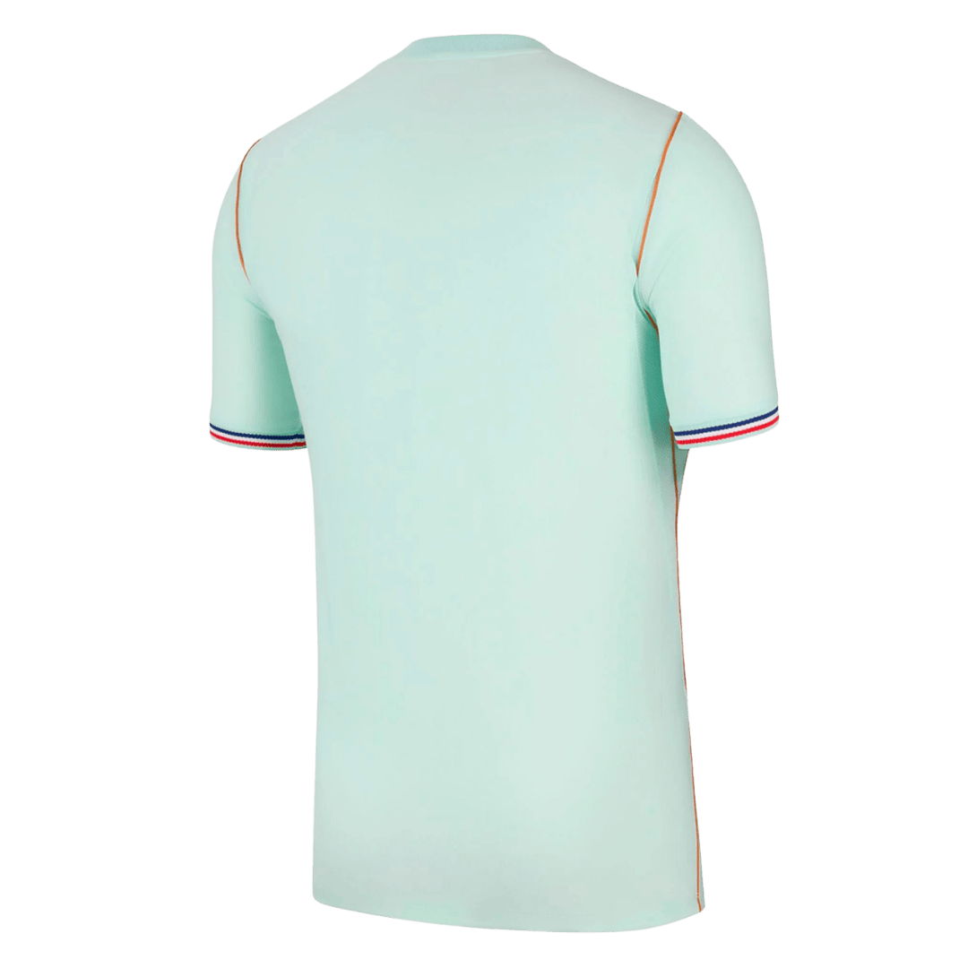 France Away Soccer Jersey World Cup 2026 Blue Back