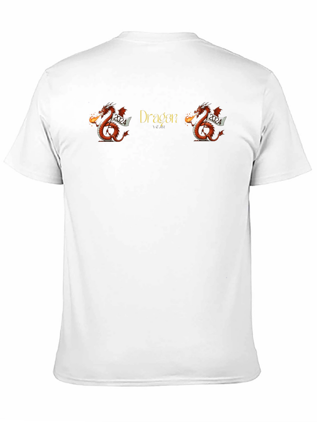 Dragon Graphic Print Black T-Shirt