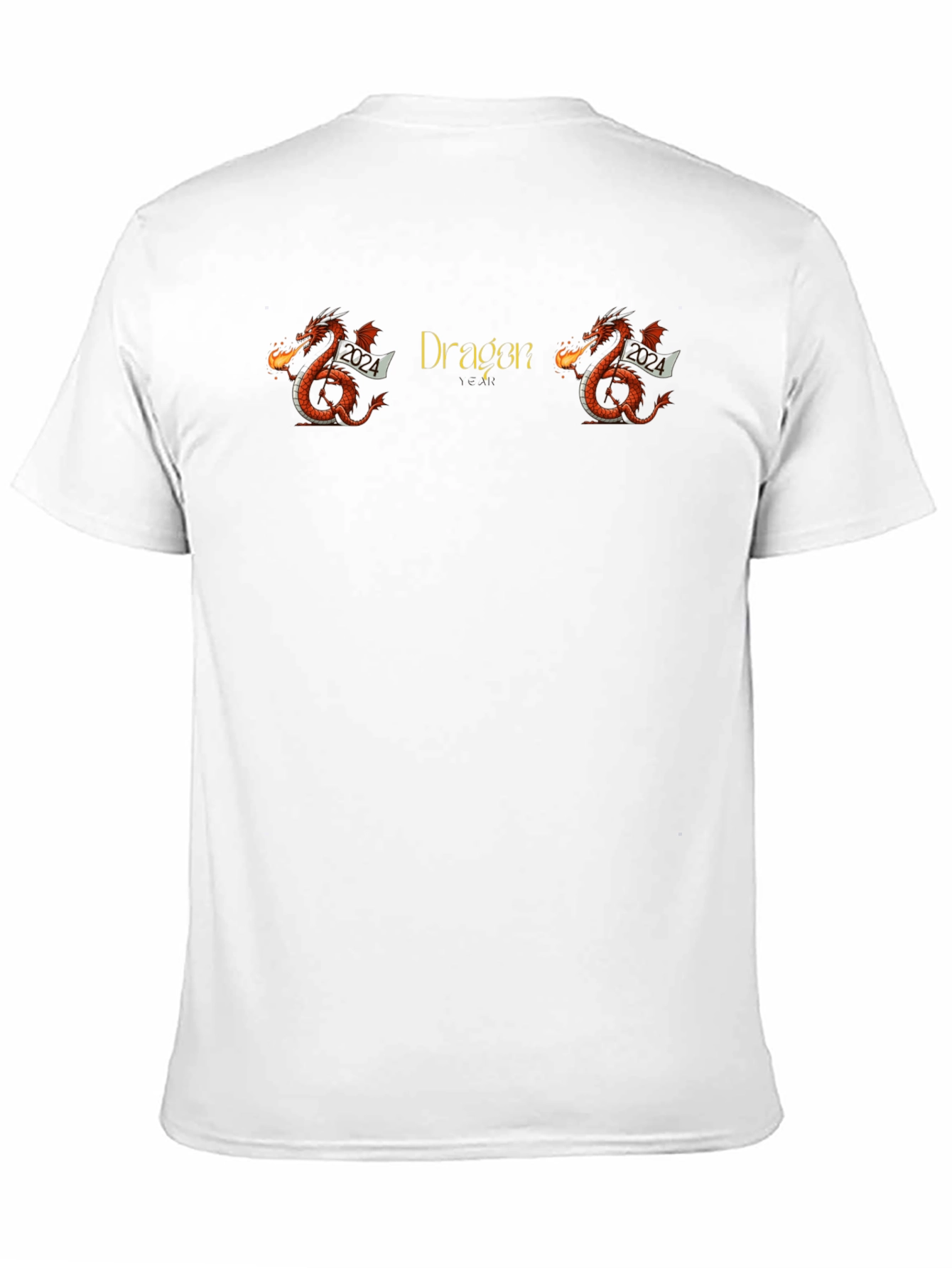 Dragon Graphic Print Black T-Shirt