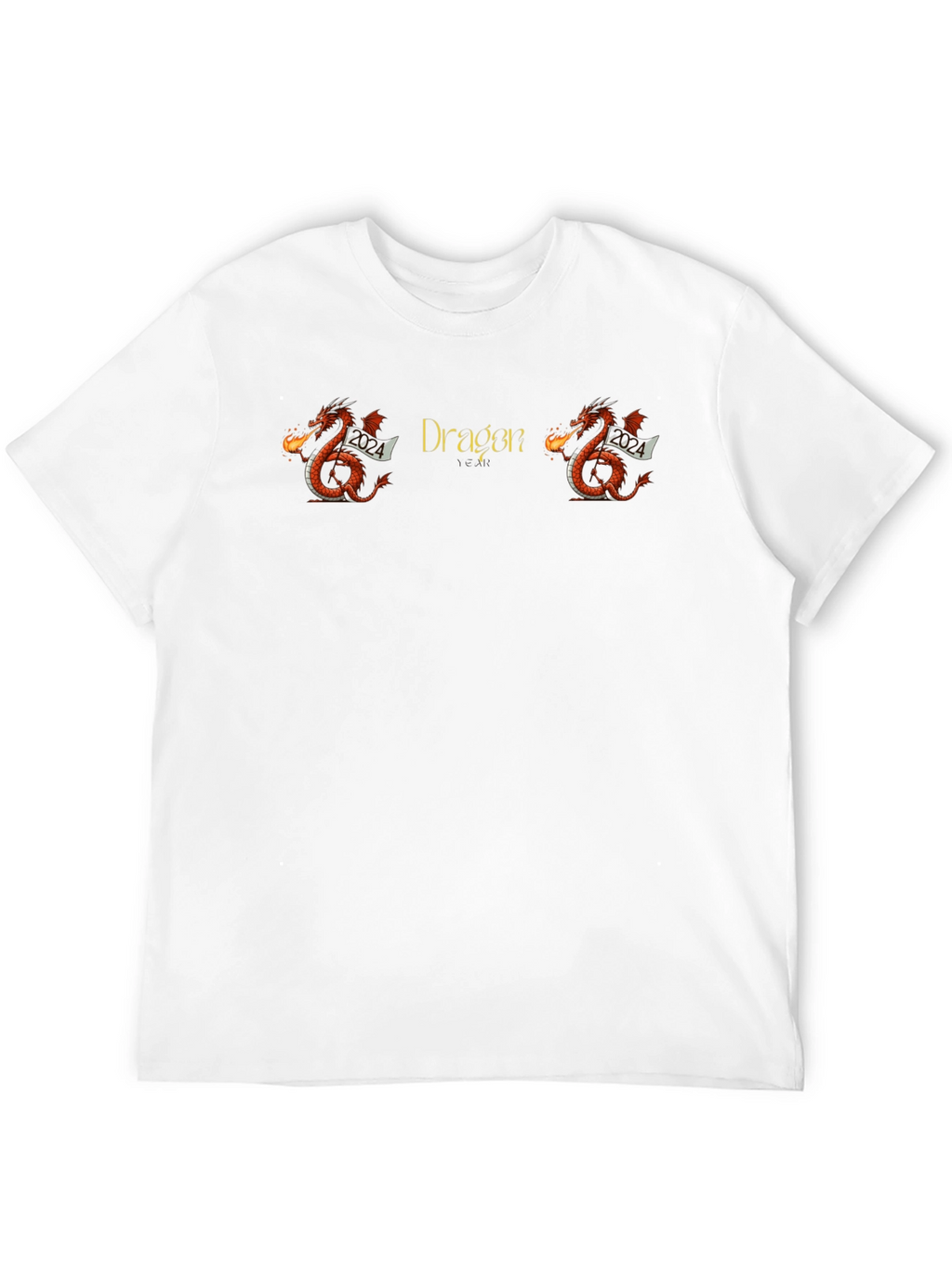 Dragon Graphic Print Black T-Shirt