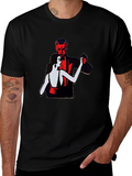 Devil Tango Graphic Tee - Mens Black T-Shirt