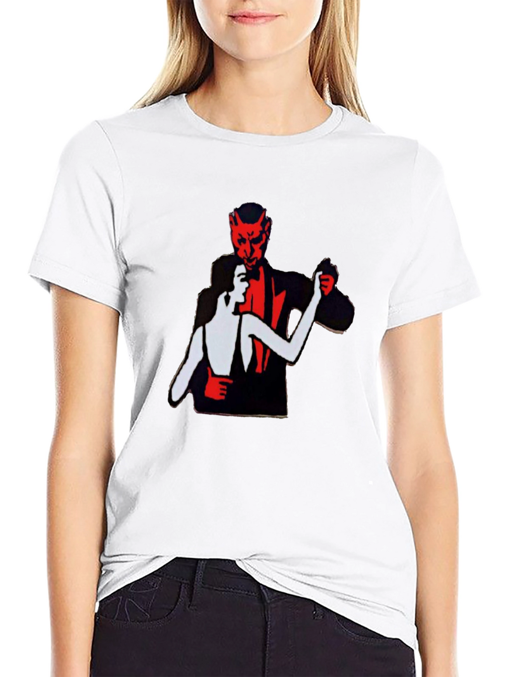 Devil Tango Graphic Tee - Mens Black T-Shirt