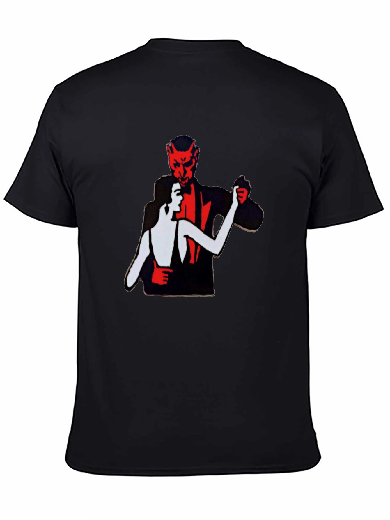Devil Tango Graphic Tee - Mens Black T-Shirt