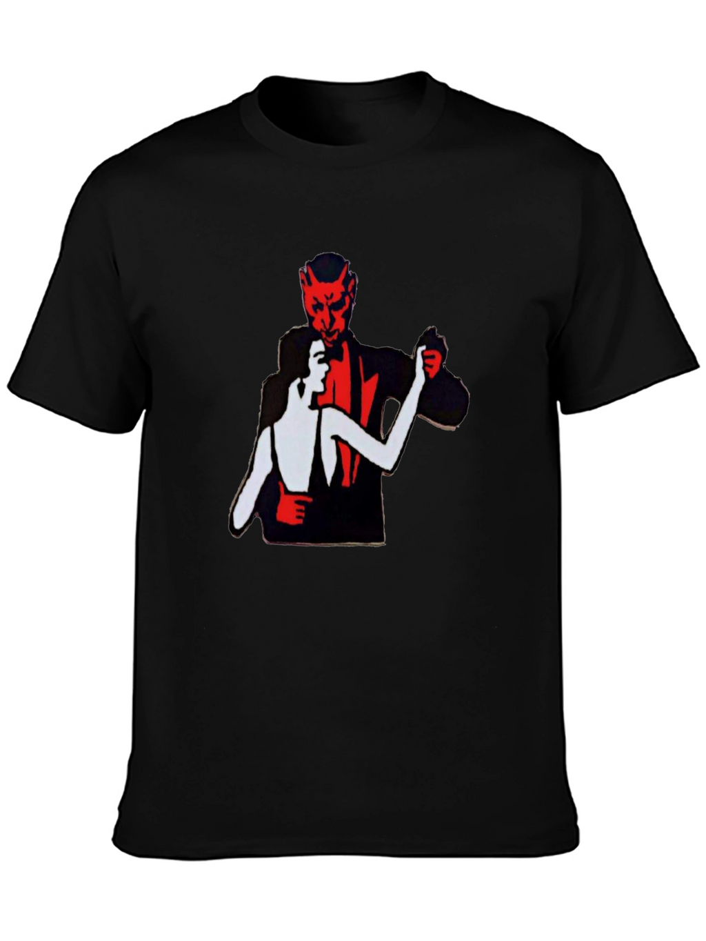 Devil Tango Graphic Tee - Mens Black T-Shirt