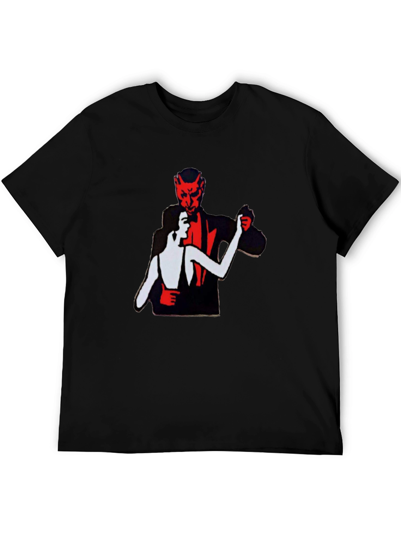 Devil Tango Graphic Tee - Mens Black T-Shirt