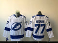 Men's Tampa Bay Lightning Victor Hedman #77 White Home Breakaway Jerseys