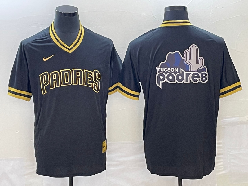 Men's San Diego Padres Black Cooperstown Collection Team Jerseys