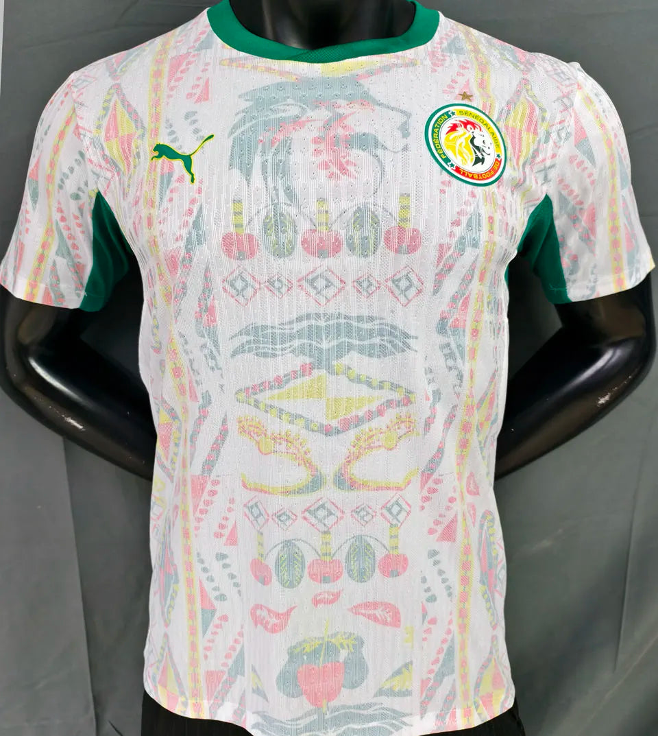 2026/27 Senegal Home White Player Version Soccer Jersey Front