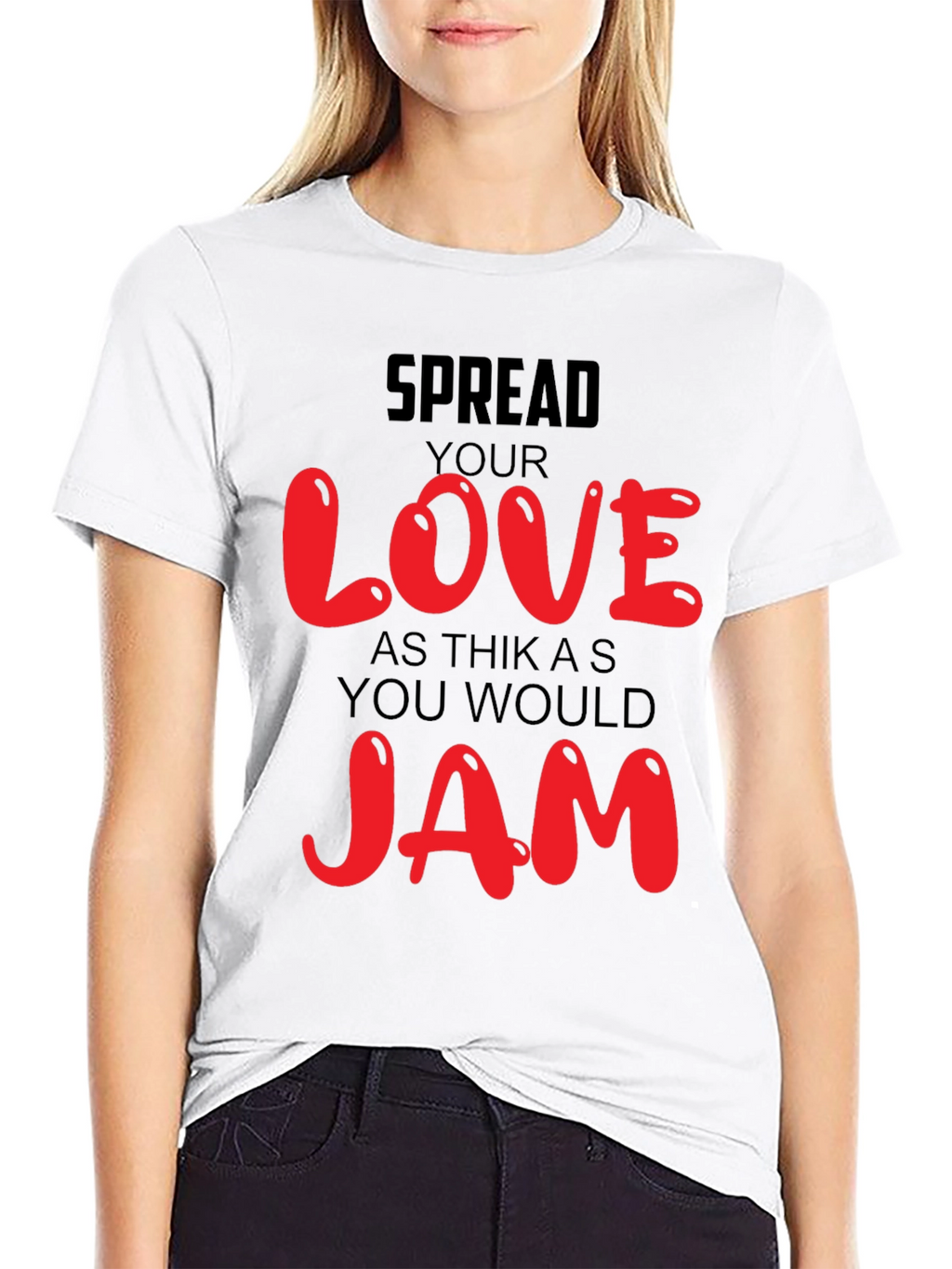 Spread Love Like Jam Graphic Tee