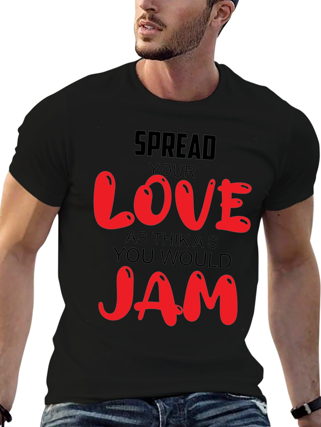 Spread Love Like Jam Graphic Tee