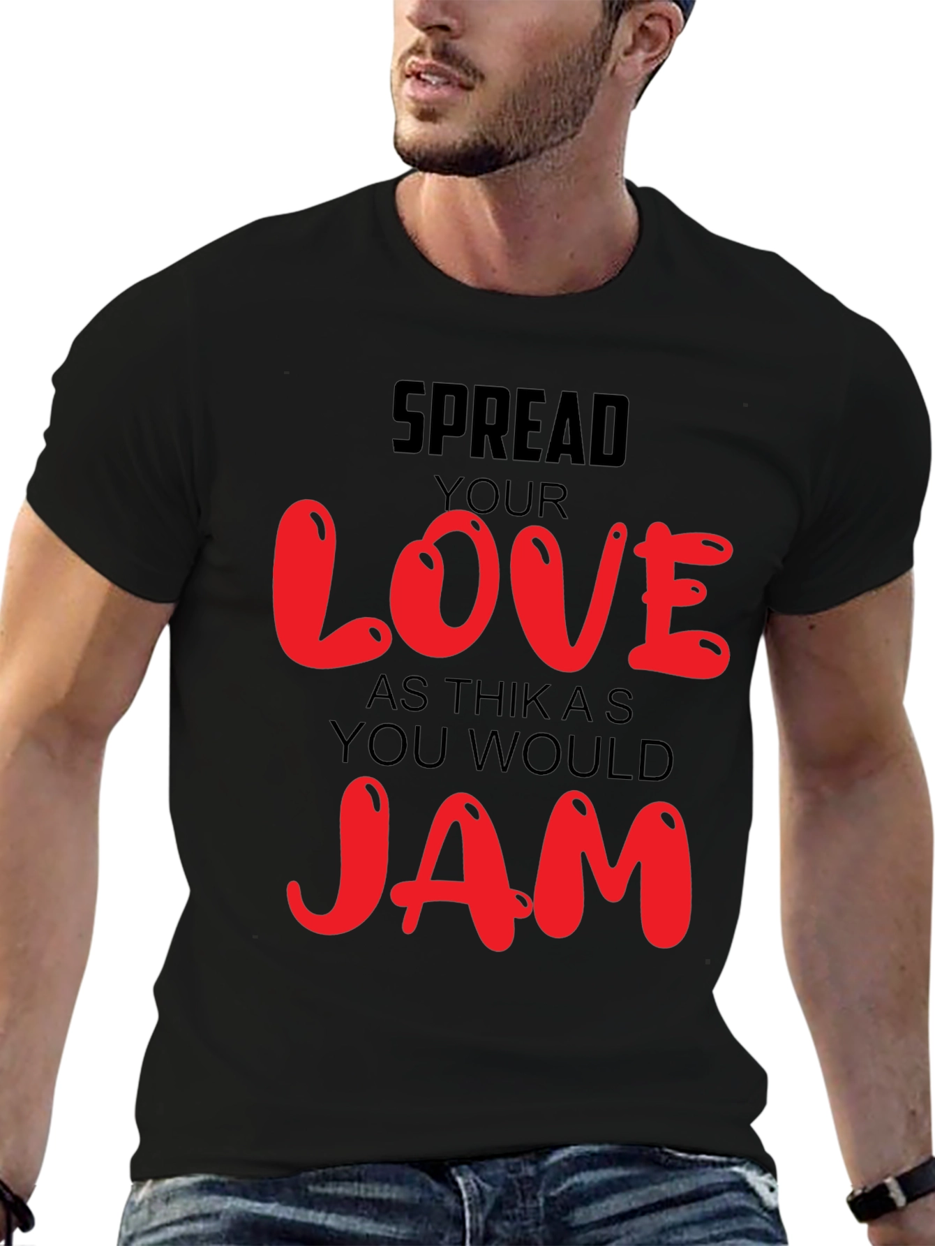 Spread Love Like Jam Graphic Tee