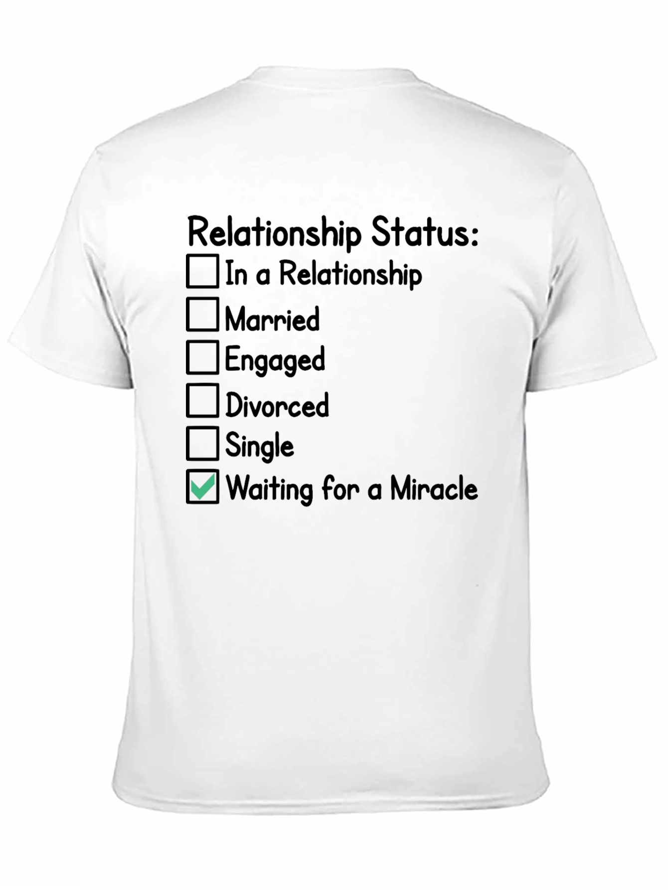Relationship Status Funny Novelty T-Shirt