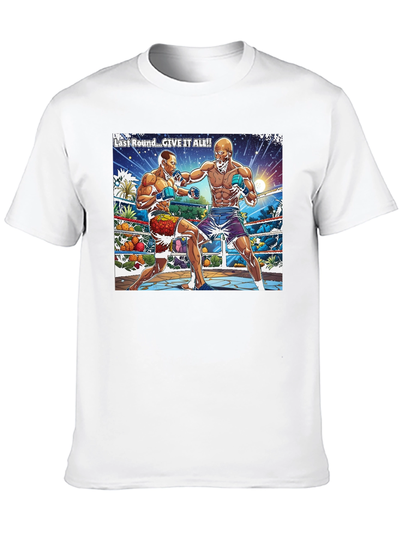 Last Round Boxing Graphic T-Shirt