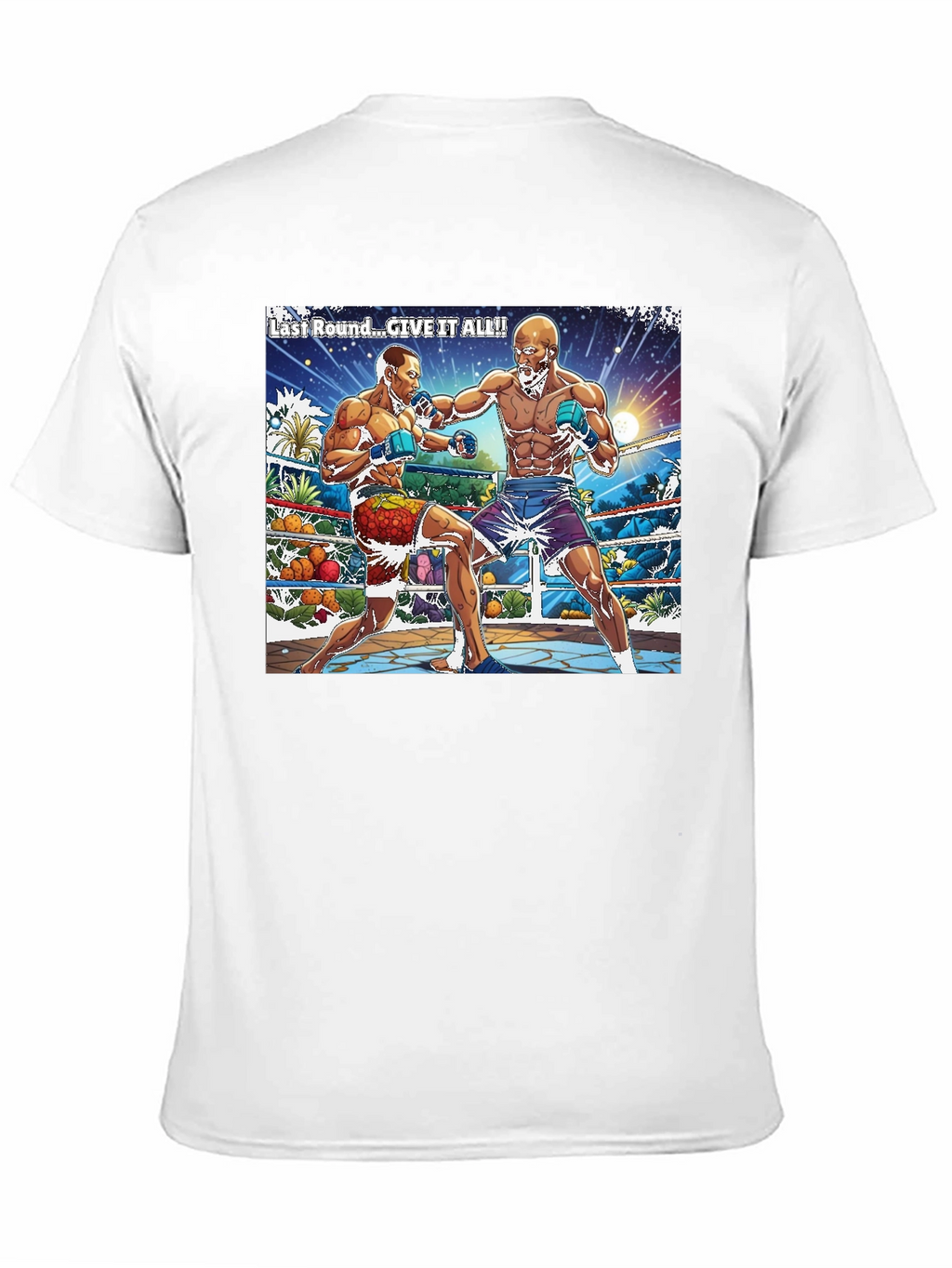 Last Round Boxing Graphic T-Shirt