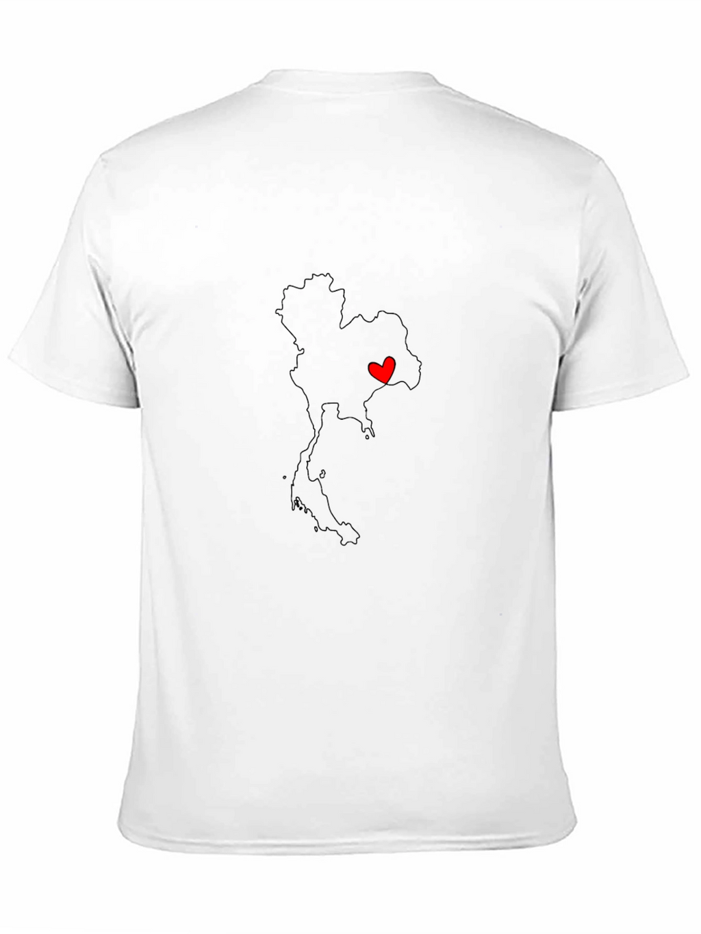 Thailand Love T-Shirt - Bangkok Heart Tee