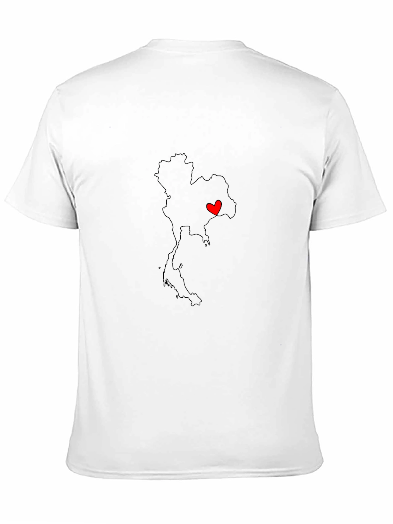 Thailand Love T-Shirt - Bangkok Heart Tee