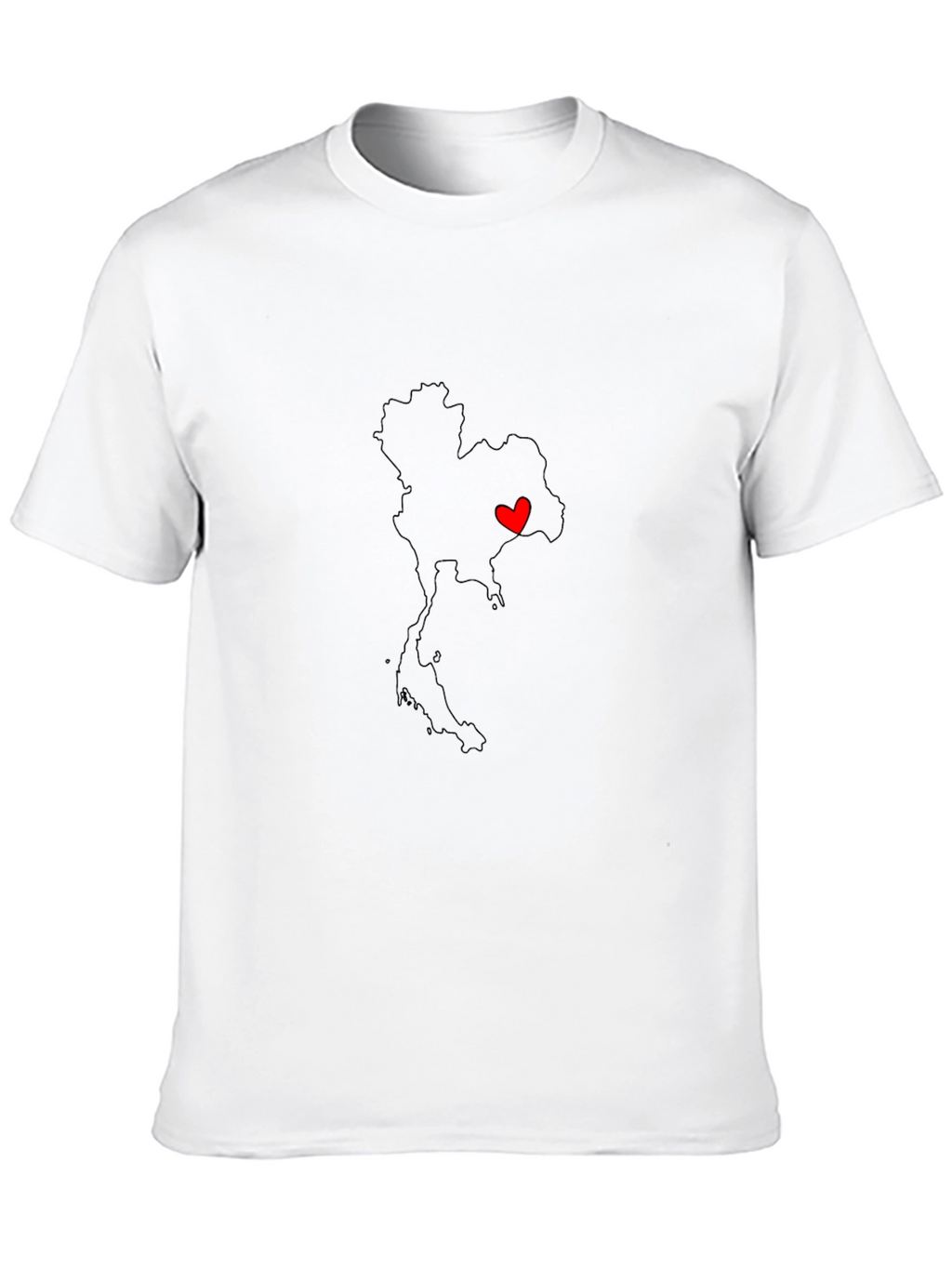 Thailand Love T-Shirt - Bangkok Heart Tee