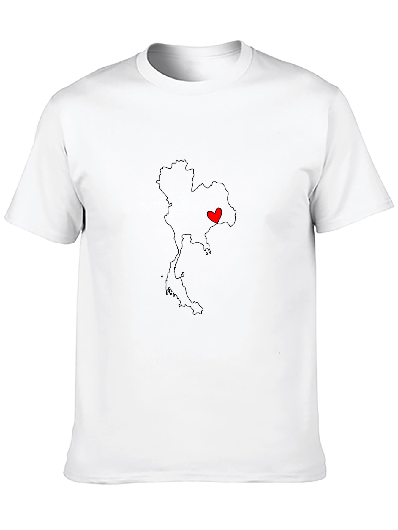 Thailand Love T-Shirt - Bangkok Heart Tee