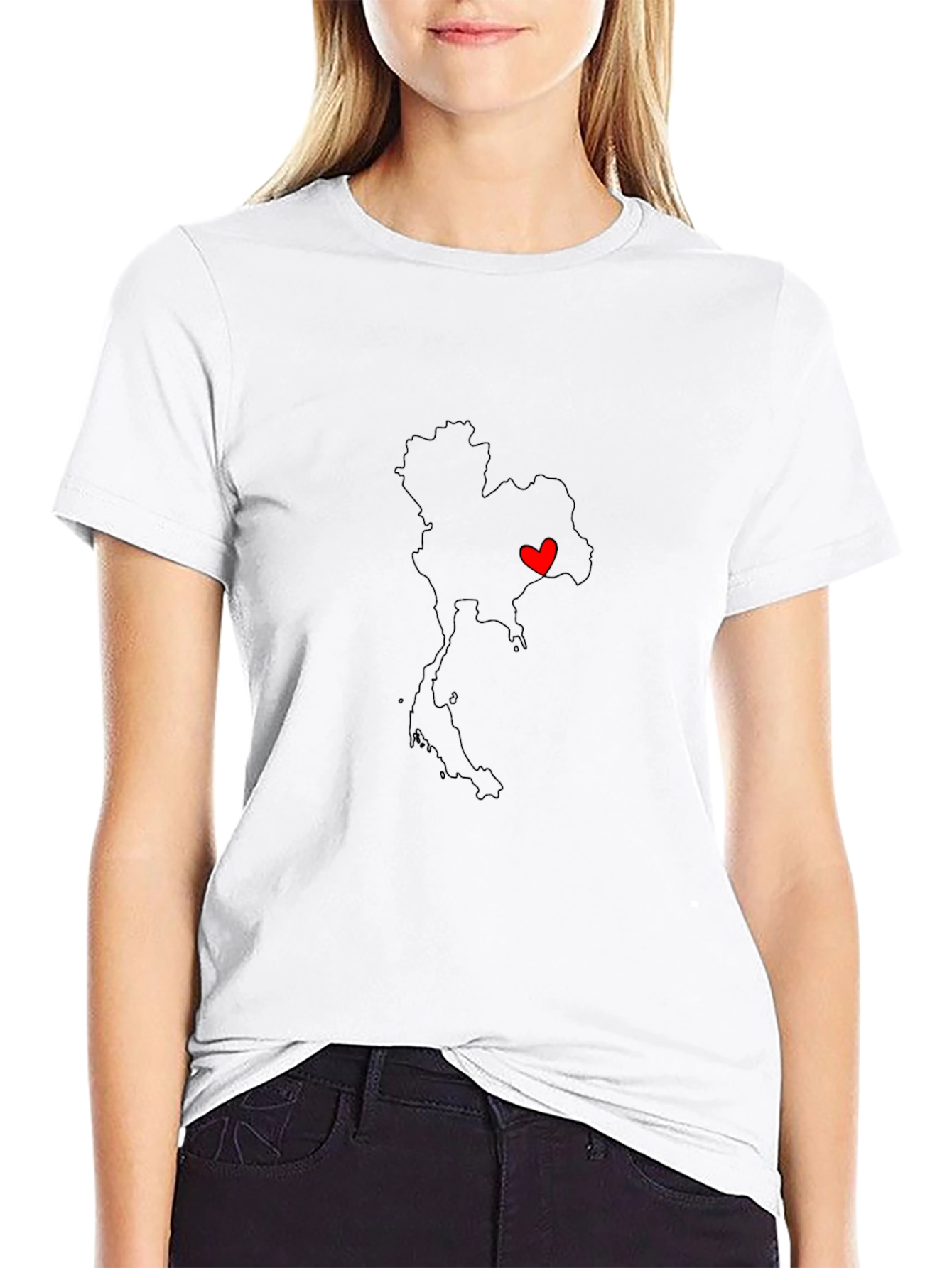 Thailand Love T-Shirt - Bangkok Heart Tee