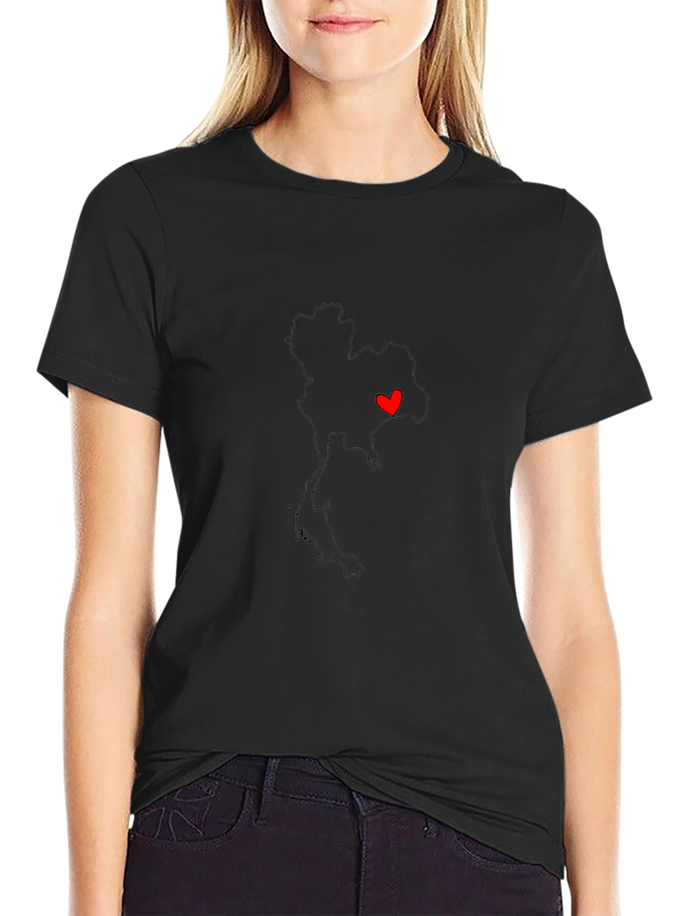 Thailand Love T-Shirt - Bangkok Heart Tee