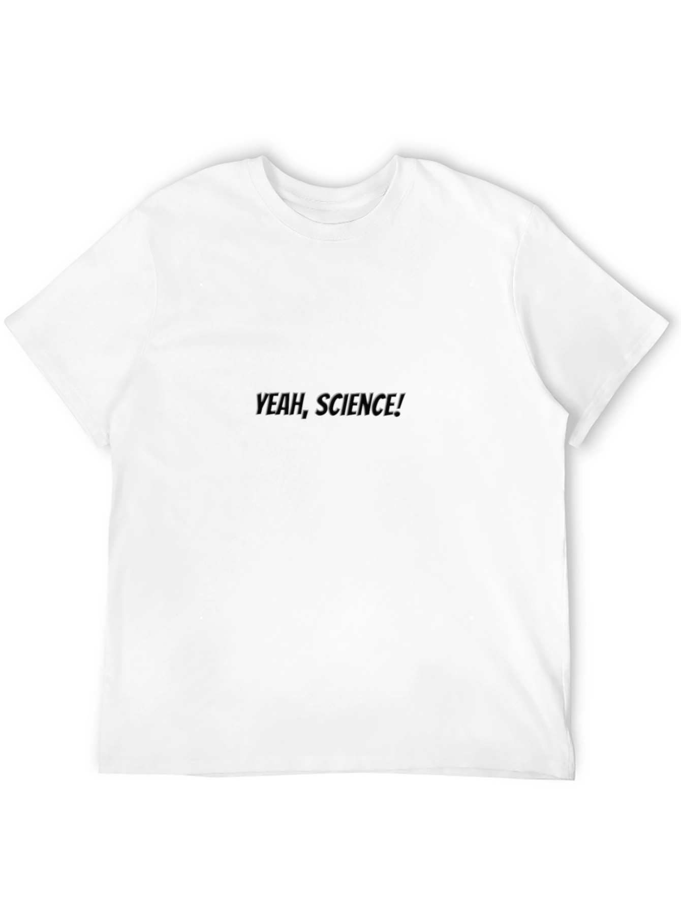 Yeah Science! Black Graphic T-Shirt