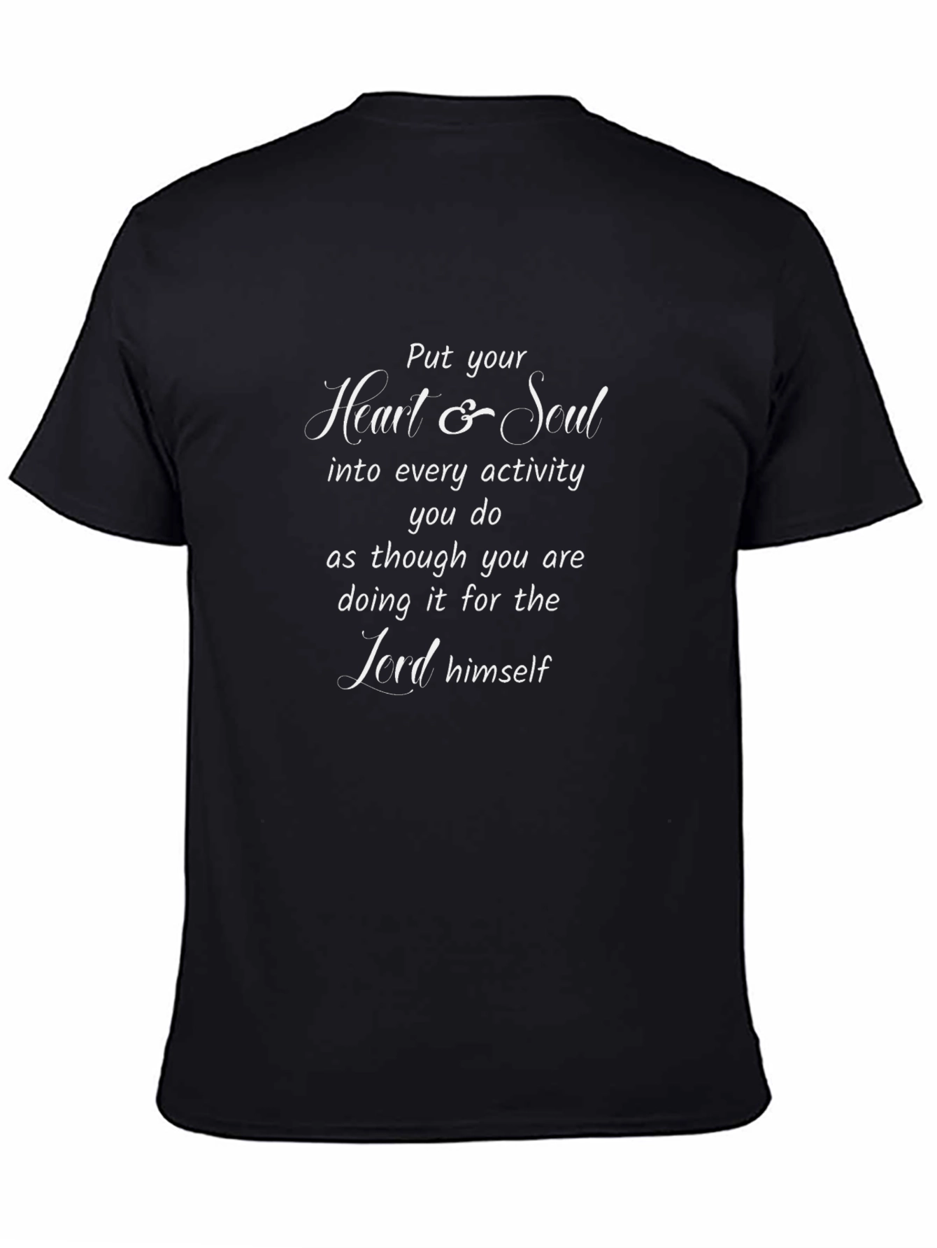 Heart & Soul Graphic Tee - Inspirational Unisex T-Shirt