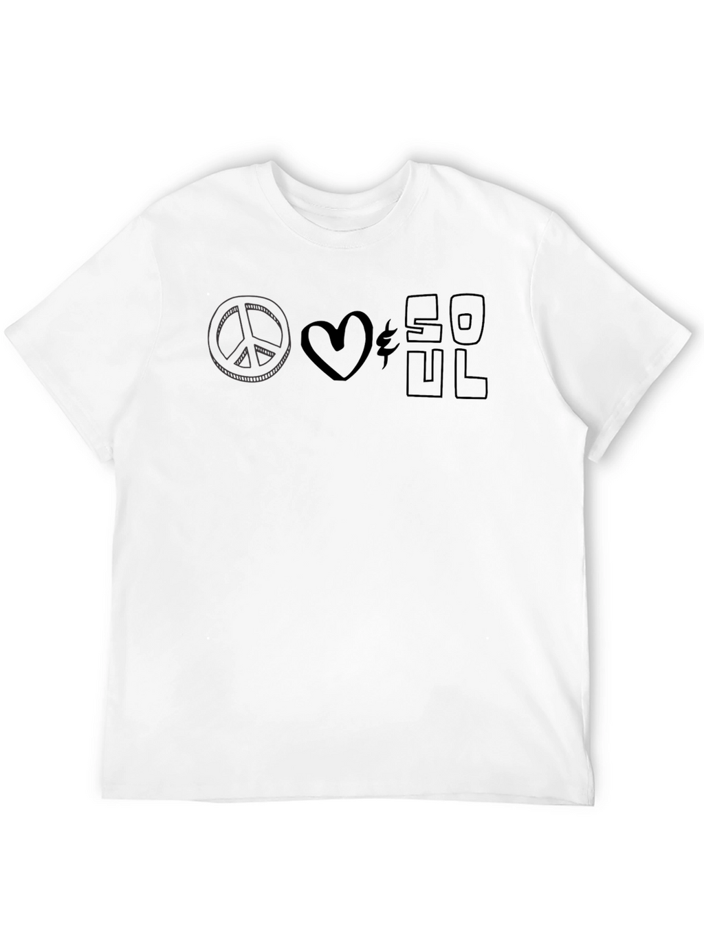 Peace Love Soul Graphic T-Shirt