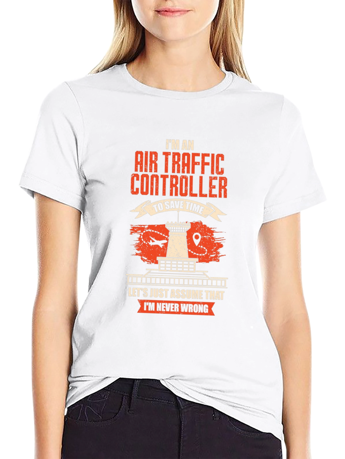 Air Traffic Controller T-Shirt - Never Wrong!
