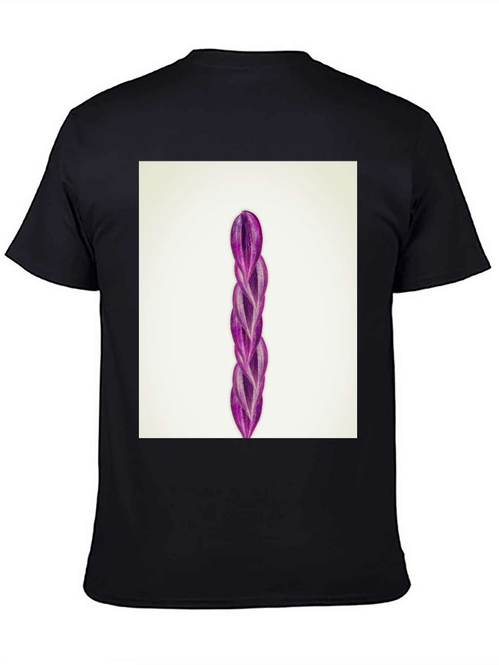 Wandering Jew Plant Black T-Shirt