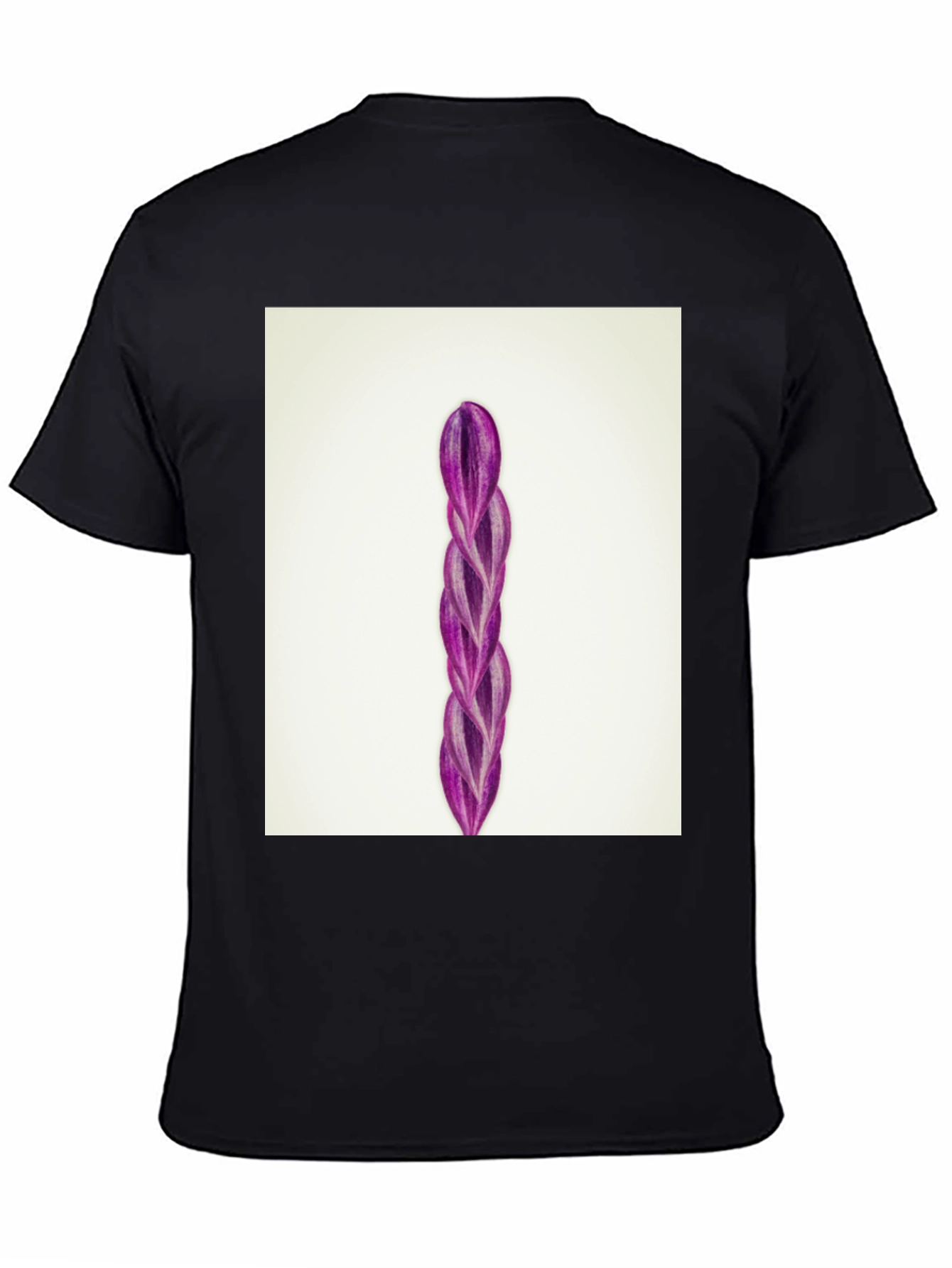 Wandering Jew Plant Black T-Shirt