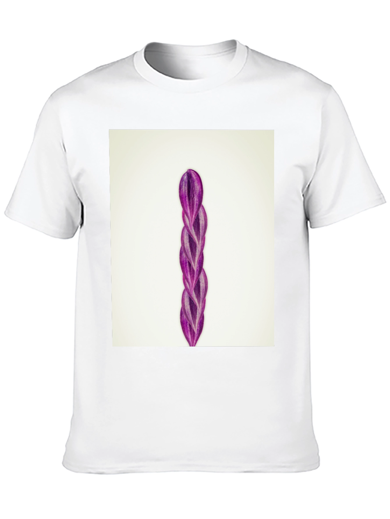 Wandering Jew Plant Black T-Shirt