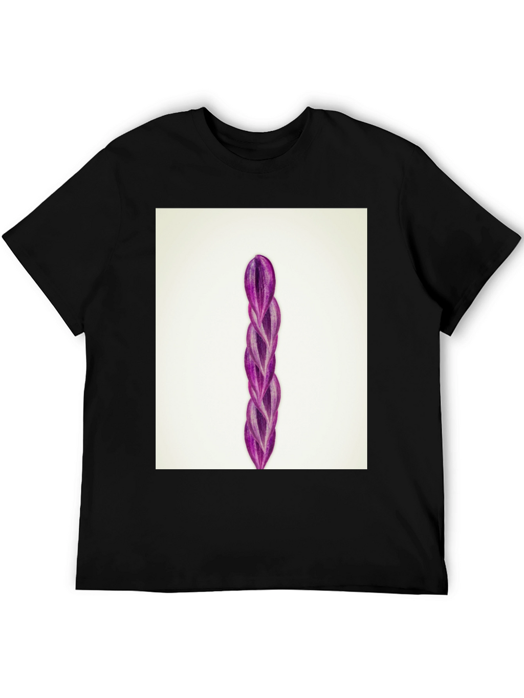 Wandering Jew Plant Black T-Shirt