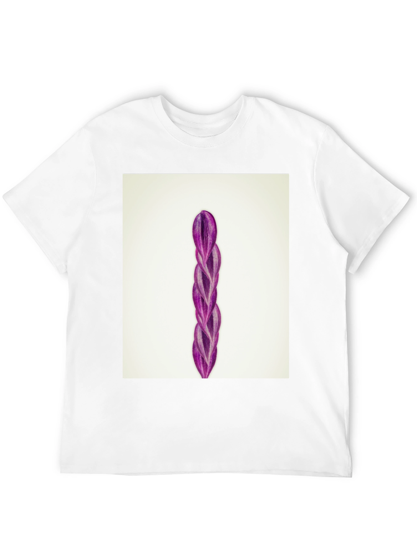 Wandering Jew Plant Black T-Shirt