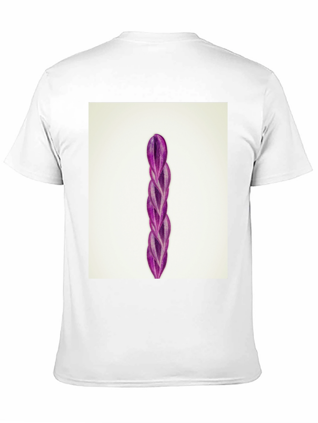 Wandering Jew Plant Black T-Shirt