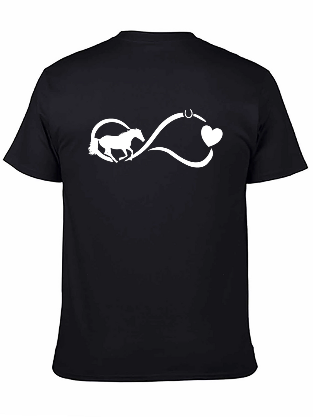 Horse Lover Infinity Heart Tee