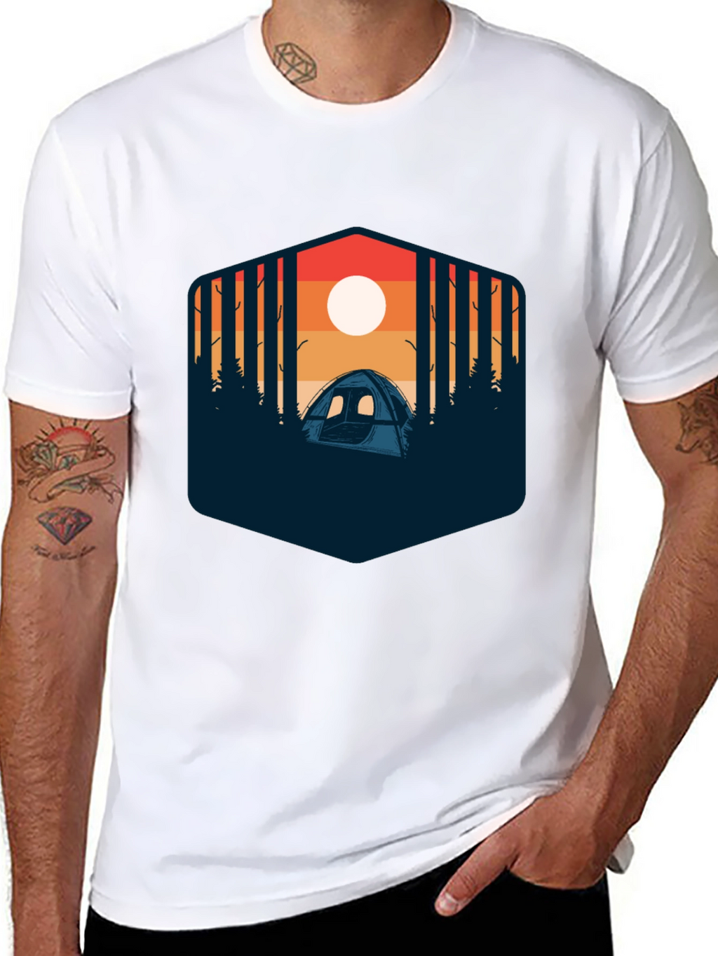 Camping Tent Adventure T-Shirt