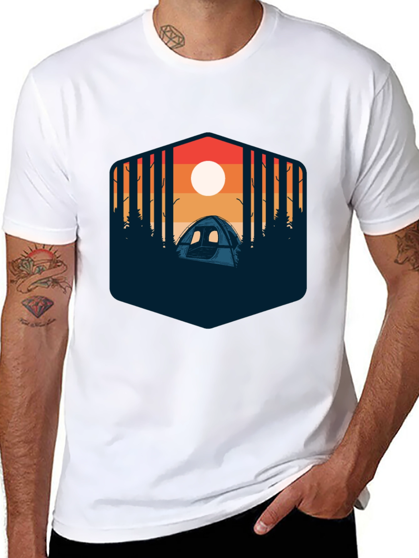 Camping Tent Adventure T-Shirt